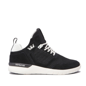 Mens Supra High Top Shoes METHOD Black/off White | AU-34735